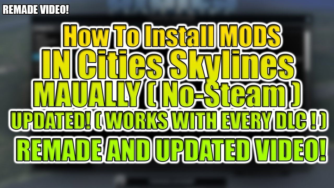 city skylines mods no steam